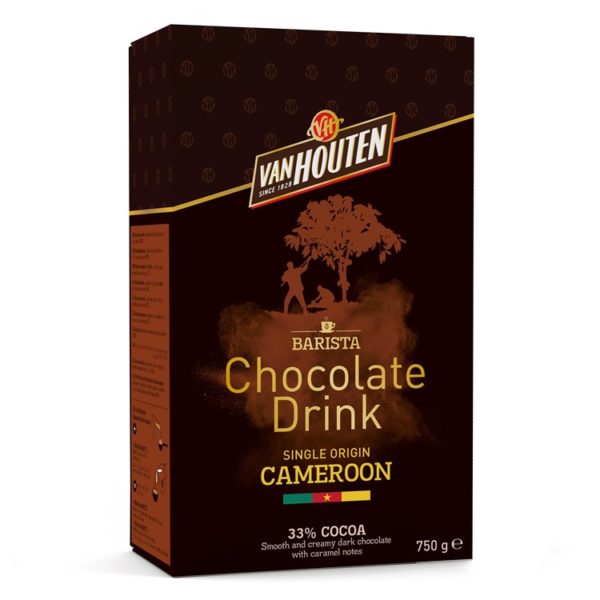 Van Houten Cameroon Hot chocolate Powder 750g bag