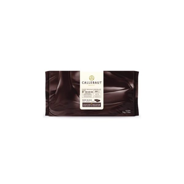 Callebaut dark chocolate block couverture extra bitter 5kg bar