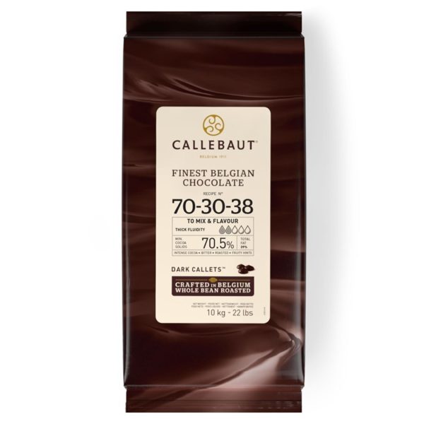 Callebaut dark chocolate couverture very bitter 10kg bag