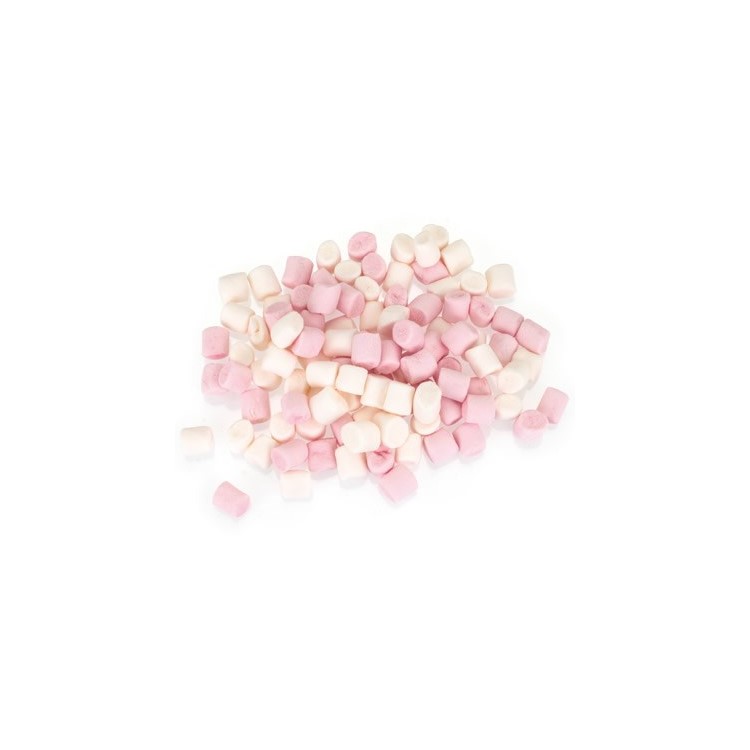Mini Marshmallows; Pink and White - 1kg bag