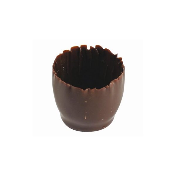 Callebaut dark chocolate small carved cups box of 270