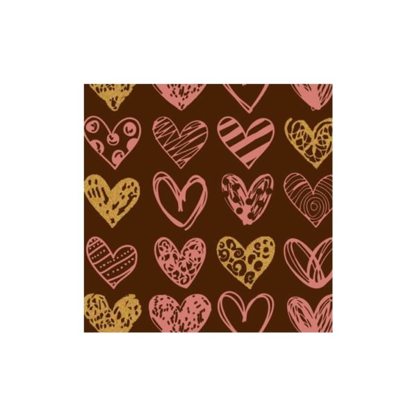 Transfer Sheets; Painted Hearts Bag of 30
