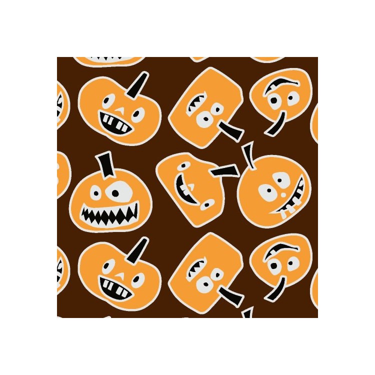 Transfer Sheets; Funny Pumpkins; Halloween Bag of 30