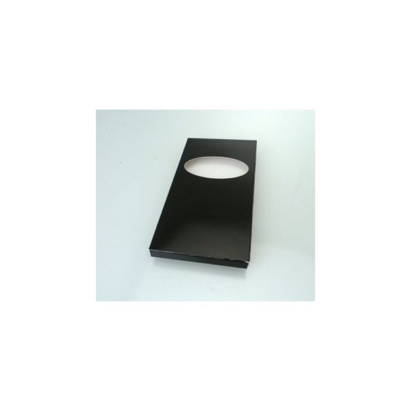 Traditional chocolate Bar Pocket; Gloss black box of 100