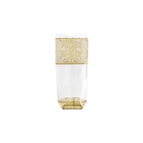 Polypropylene Satchel; Gold Lace box of 100