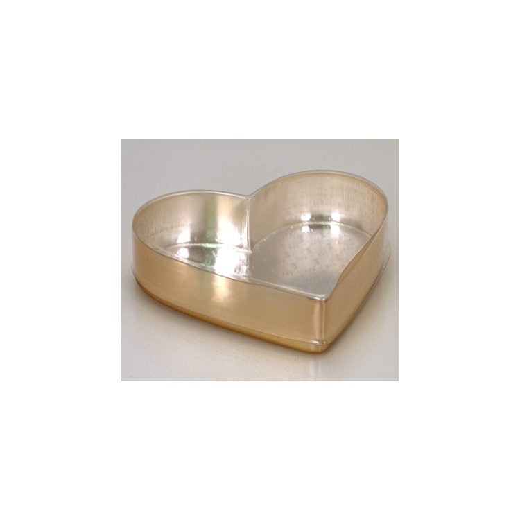 Rigid AllPET Flat Heart box with Lid box of 60