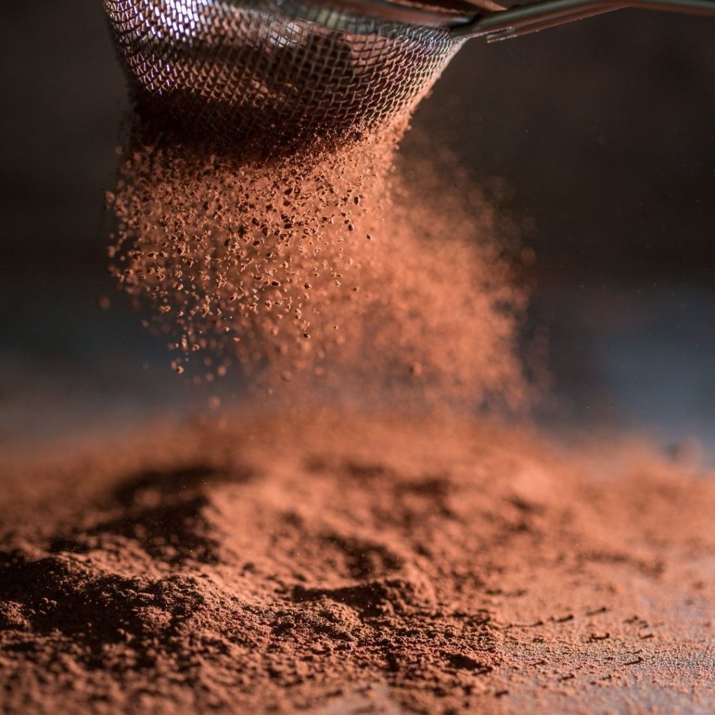 Chocolate Powder Dusting