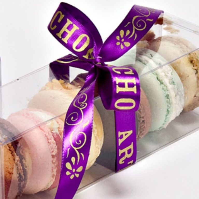macarons boxes square