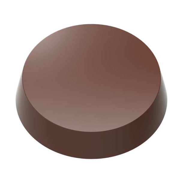 Chocolate World Transfer Mould - 1000L17 - Magnetic Round Base Trio - 7gm - 32x32x7mm