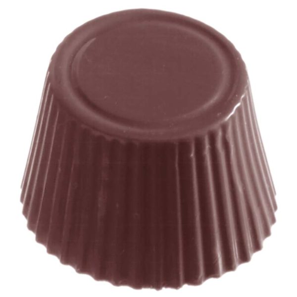 Chocolate World Frame Mould - CW1002 - Cup Round - 14gm - 30x30x19mm