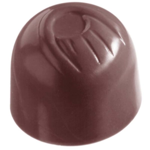 Chocolate World Frame Mould - CW1016 - Cherry/Eye - 17gm - 29x29x24mm