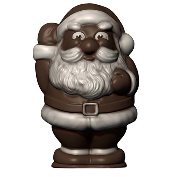 Chocolate World Hollow Figure Moulds - H441041/C - Santa Claus 160 mm 1X1 - 160x104x89mm