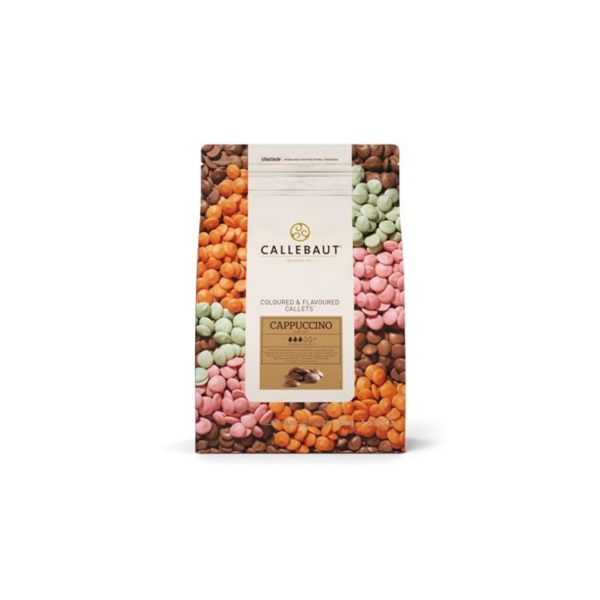 Callebaut Cappuccino Flavoured White Chocolate chips 2.5kg bag
