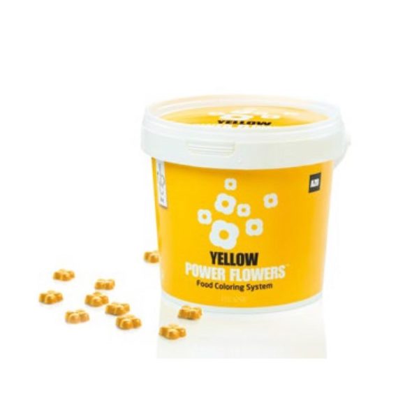 Power Flowers - Yellow - 500g tub