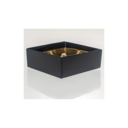 4 Choc black Gloss Folding Base Pack of 25