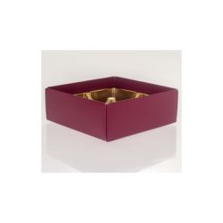 4 Choc Mulberry Folding Base Pack of 25