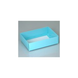 6 Choc Pastel Turquoise Folding Base Bag of 25