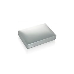 12 Choc Shiny Silver Folding Lid Bag of 25