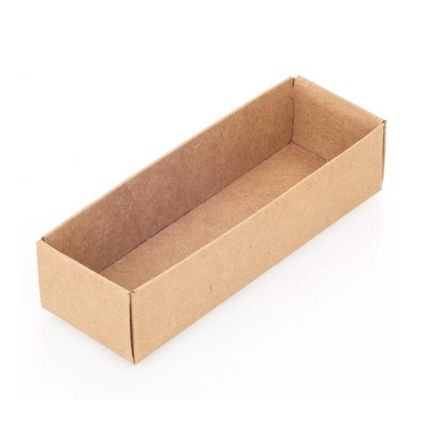 Stick box Folding Base; natural Kraft Pack of 25