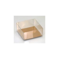 Rigid AllPET Flat Square box with Lid box of 200