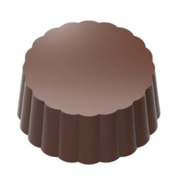 Chocolate World Magnetic Moulds for Transfers - 1000L04 - Magnetic Round 32mm - 13gm - 32x32x14mm