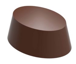 Chocolate World Magnetic Moulds for Transfers - 1000L05 - Magnetic Oval - 13gm - 35x24x17mm