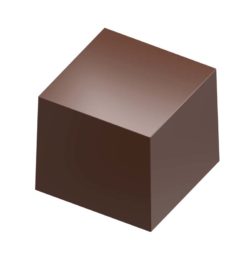 Chocolate World Magnetic Moulds for Transfers - 1000L20 - Magnetic Cube - 12gm - 23x23x20mm