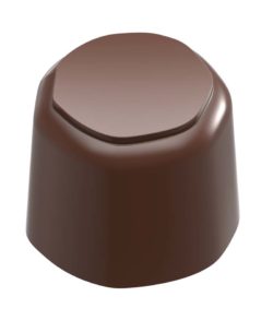 Chocolate World Magnetic Moulds for Transfers - 1000L21 - Magnetic Small Round - 9.5gm - 24x24x20mm