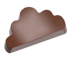 Chocolate World Magnetic Moulds for Transfers - 1000L22 - Magnetic Cloud - 8.5gm - 45x25x10mm