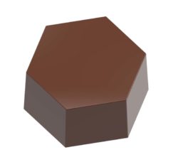Chocolate World Magnetic Moulds for Transfers - 1000L25 - Magnetic Hexagon - 7gm - 27x23.5x13mm