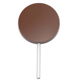 Chocolate World Magnetic Moulds for Transfers - 2000L01 - Magnetic Lollypop - 25gm - 59x59x7mm