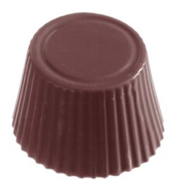 Chocolate World Frame Moulds - CW1002 - Cup Round - 14gm - 30x30x19mm
