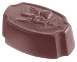 Chocolate World Frame Moulds - CW1005 - Cupido - 15gm - 42x25x17mm