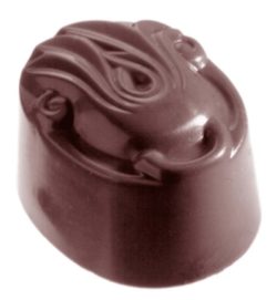 Chocolate World Frame Moulds - CW1013 - Tullip - 13gm - 35x27x20mm