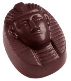 Chocolate World Frame Moulds - CW1020 - Pharaoh - 15gm - 41x31x18mm