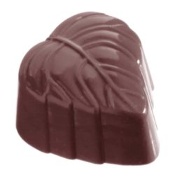 Chocolate World Frame Moulds - CW1046 - Leaf - 14gm - 37x31x16mm
