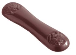 Chocolate World Frame Moulds - CW1062 - Cat'S Tongue - 6gm - 71x18x5mm