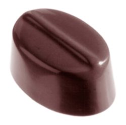 Chocolate World Frame Moulds - CW1064 - Bean - 9gm - 35x23x16mm