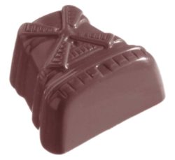 Chocolate World Frame Moulds - CW1100 - Windmill - 13gm - 34x34x16mm