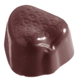 Chocolate World Frame Moulds - CW1133 - Strawberry - 15gm - 35x30x19mm