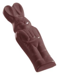 Chocolate World Frame Moulds - CW1144 - Hare Henry - 33gm - 114x35x13mm