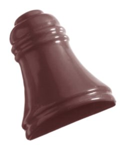 Chocolate World Frame Moulds - CW1160 - Half Bell - 10gm - 39x31x15mm