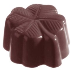 Chocolate World Frame Moulds - CW1174 - Clover - 12gm - 33x30x16mm