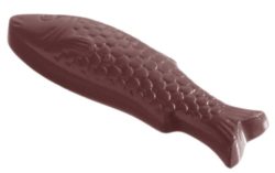 Chocolate World Frame Moulds - CW1198 - Fish Large - 13gm - 84x25x10mm