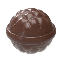 Chocolate World Frame Moulds - CW12043 - Chesterfield Chocolate Bomb Ø 50mm - 31gm - 50x50x22.5mm