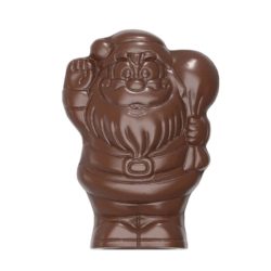 Chocolate World Frame Moulds - CW12052 - Santa Claus - 97gm - 84x60x18mm