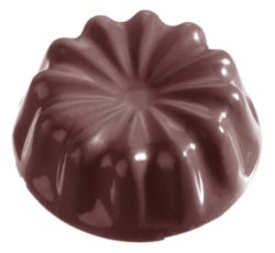 Chocolate World Frame Moulds - CW1271 - Turban Pot - 69gm - 63x63x21mm