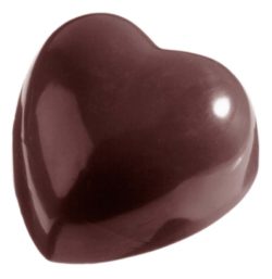 Chocolate World Frame Moulds - CW1288 - Heart 41 Gr - 41gm - 45x40x27mm