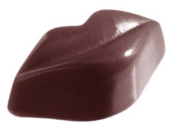 Chocolate World Frame Moulds - CW1296 - Lips - 15gm - 49x26x17mm