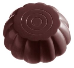 Chocolate World Frame Moulds - CW1364 - Mini Turban - 55gm - 58x58x20mm